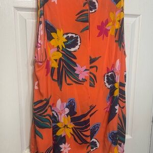NWOT- Old Navy Women’s Vibrant Floral Sleeveless Dress Tank. Size 4x